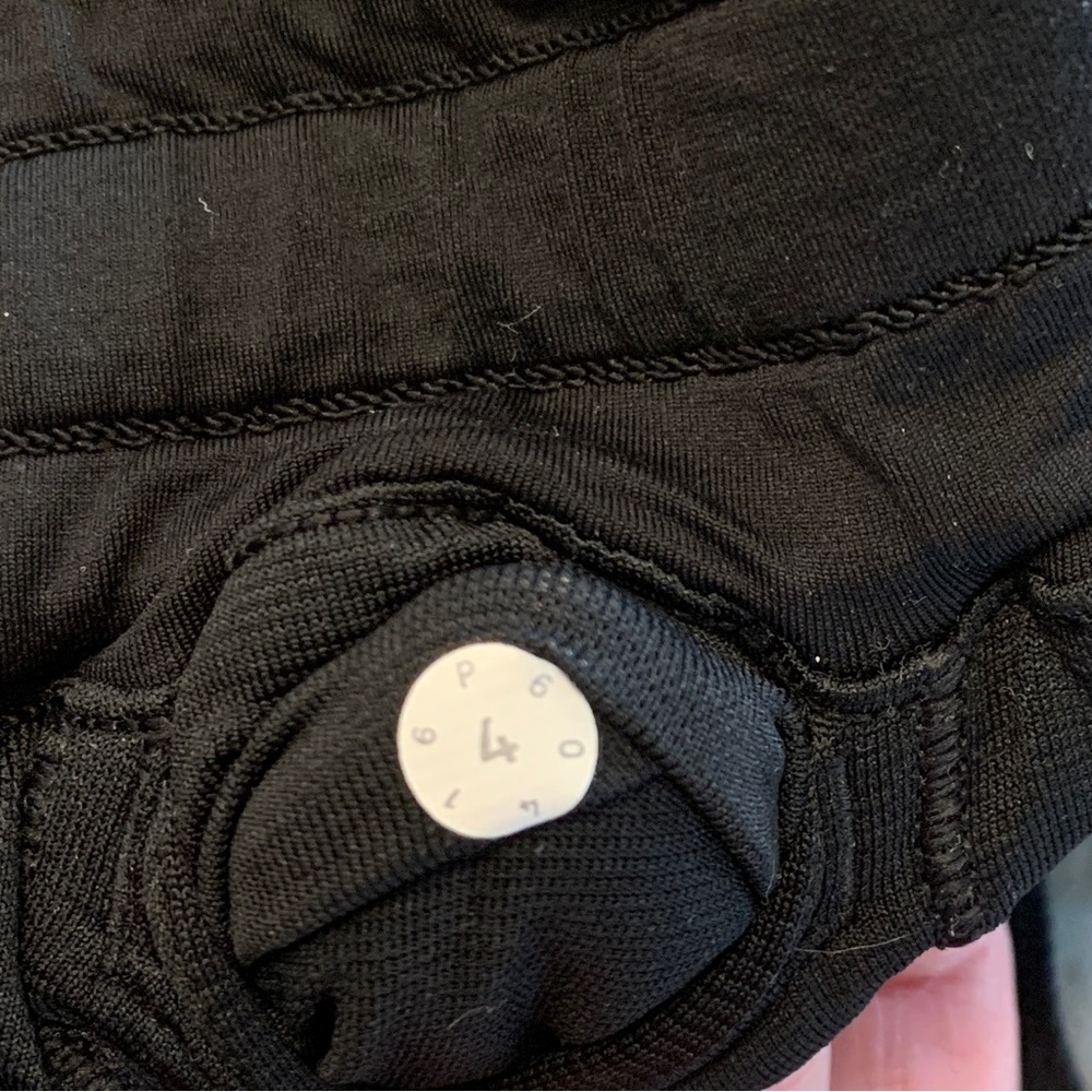 lululemon athletica Black and White Polka Dot Running Shorts - Picture 6 of 13